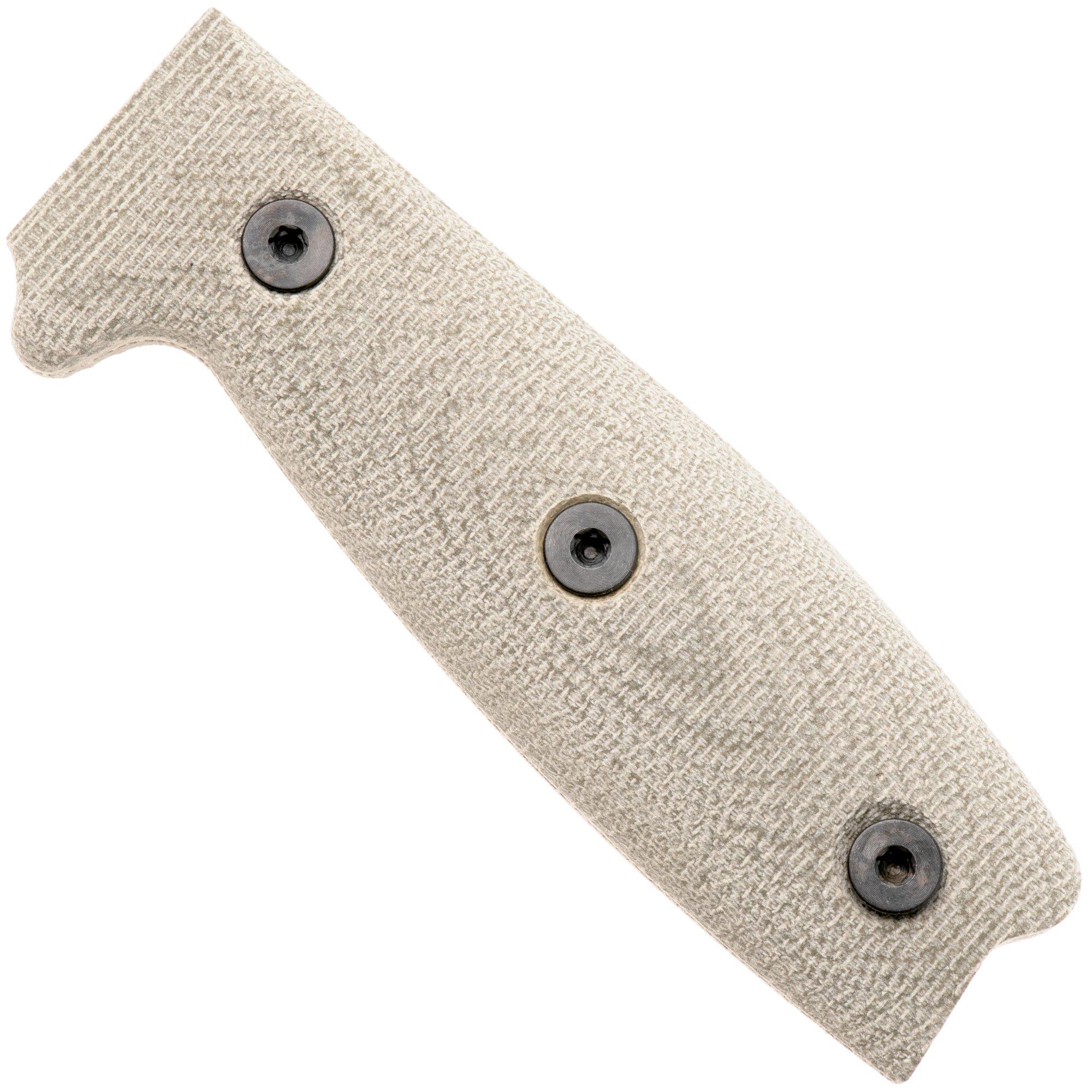 ESEE-3 Scales EE-ESEE3-3D-017, 3D Green Canvas Micarta, handle scales