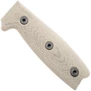 Afbeelding voor ESEE-3 scales EE-ESEE3-3D-017, 3D Green Canvas Micarta, greepschalen