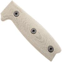 Afbeelding voor ESEE-3 scales EE-ESEE3-3D-017, 3D Green Canvas Micarta, greepschalen