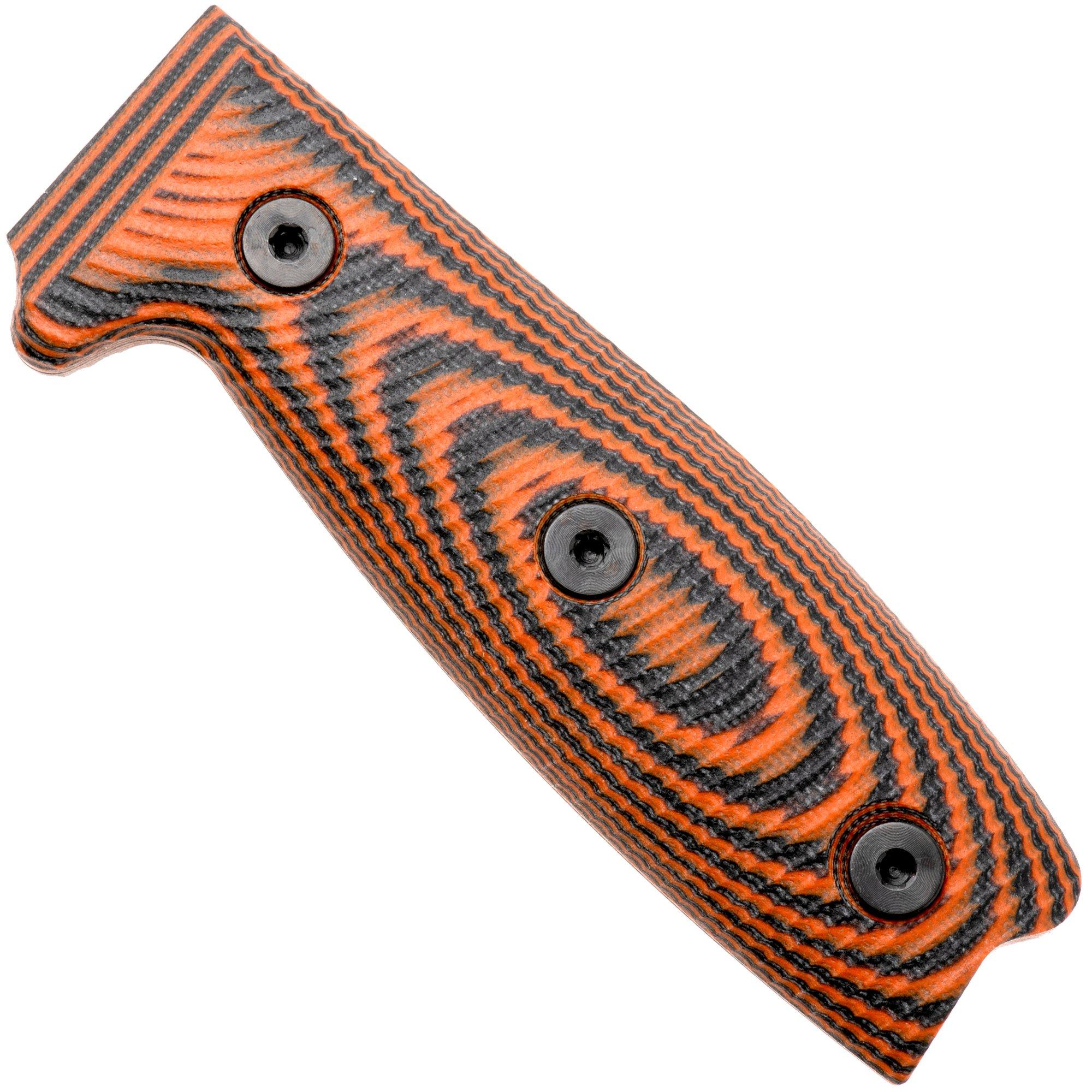 ESEE-4 Scales EE-ESEE4-3D-006, 3D Orange Black G10, Griffschalen