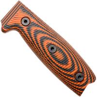 Afbeelding voor ESEE-4 scales EE-ESEE4-3D-006, 3D Orange Black G10, greepschalen