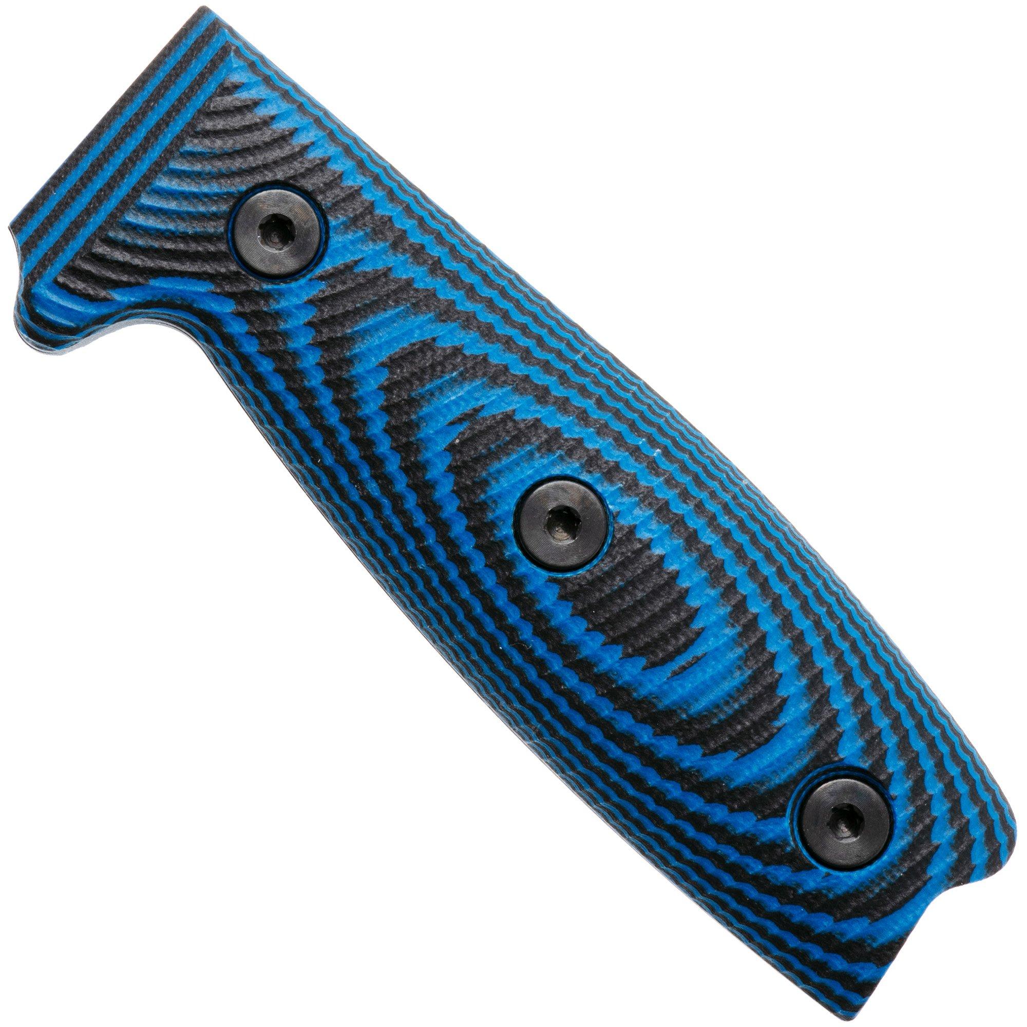 ESEE-4 scales EE-ESEE4-3D-008, 3D Blue Black G10, greepschalen