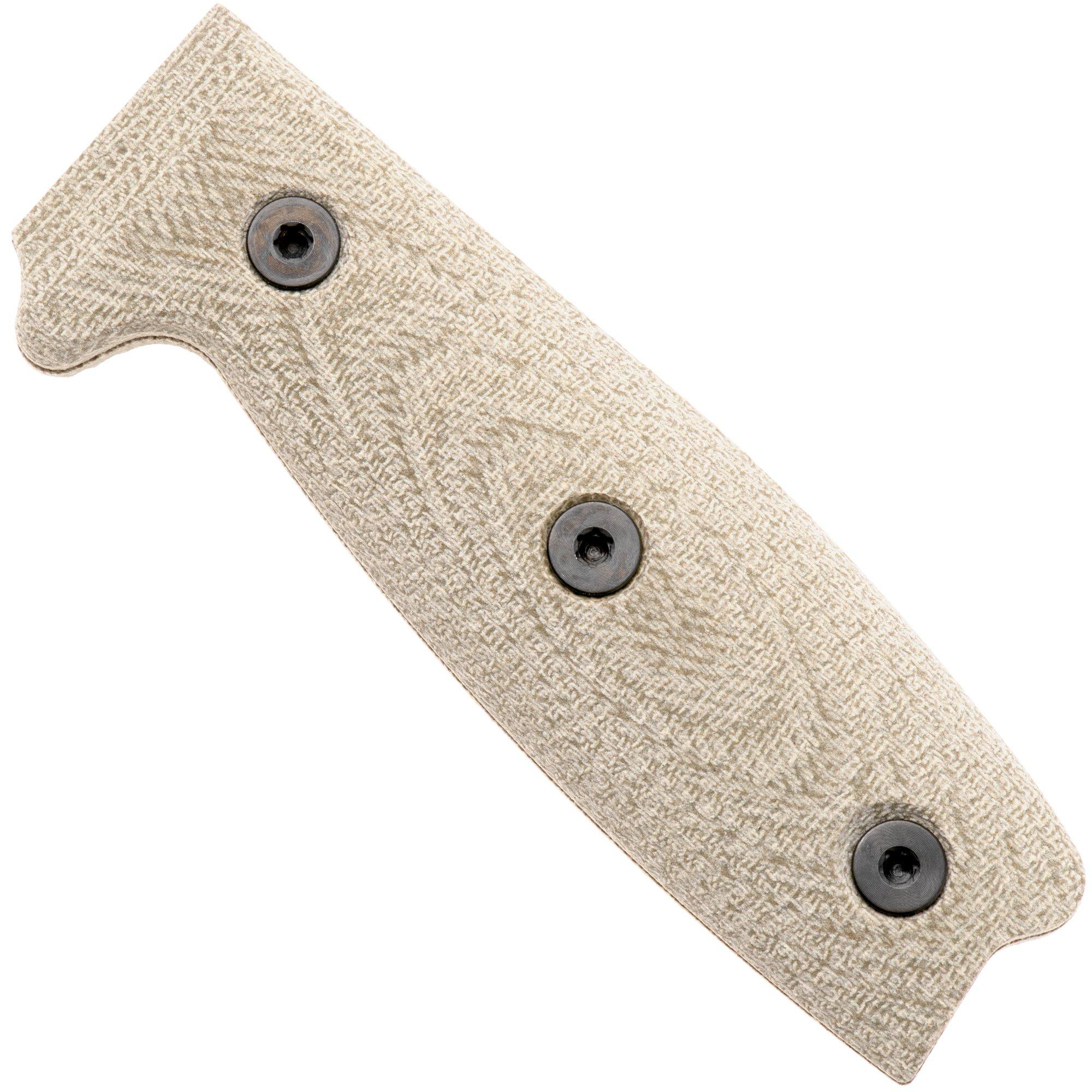 ESEE-4 Scales EE-ESEE4-3D-017, 3D Green Canvas Micarta, Griffschalen