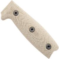 Afbeelding voor ESEE-4 scales EE-ESEE4-3D-017, 3D Green Canvas Micarta, greepschalen