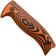 Afbeelding voor ESEE-5 scales EE-ESEE5-3D-006, 3D Orange Black G10, greepschalen
