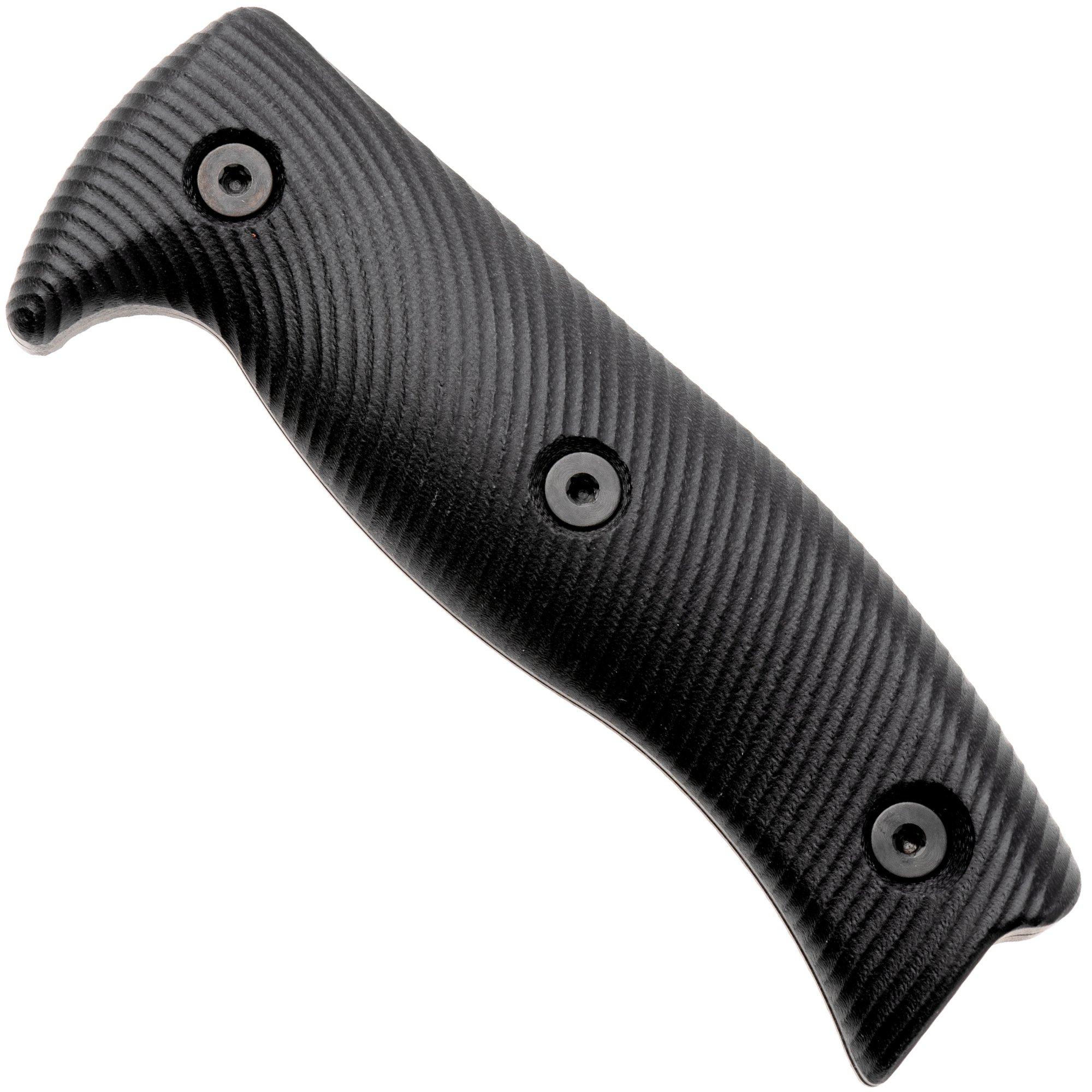 ESEE-6 Scales EE-ESEE6-3D-001, 3D Black G10, Griffschalen