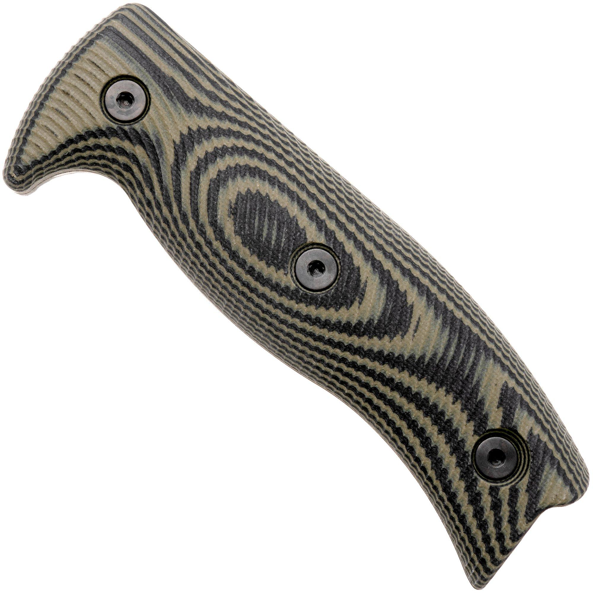ESEE-6 Scales EE-ESEE6-3D-003, 3D OD Green Black G10, Griffschalen