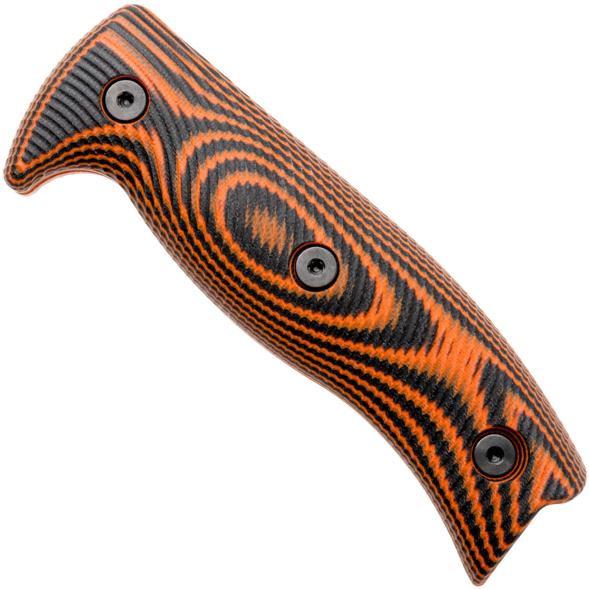 ESEE-6 Scales EE-ESEE6-3D-006, 3D Orange Black G10, Griffschalen