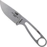 ESEE Izula Stainless IZULA-35V CPM S35VN Halsmesser mit schwarzer Scheide