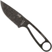 ESEE Izula Black Oxide IZULA-BBO couteau de cou avec étui noir + clip de ceinture
