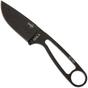 Bild für ESEE Izula Schwarz IZULA-B Neck Knife inkl. schwarze Scheide + Gürtelclip