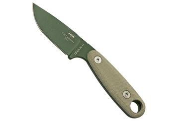 ESEE Izula II OD Green IZULA-II-OD cuchillo de supervivencia con funda negra + clip de cinturón