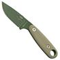 Obraz dla Nóż survivalowy ESEE Izula II OD Green IZULA-II-OD, czarny pokrowiec + klips do paska
