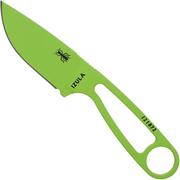 ESEE Izula Venom Green IZULA-VGKIT, kit de survie avec étui et firesteel