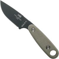 Bild für ESEE Izula II Tactical Gunsmoke IZULA-II-TG Neck Knife mit schwarzer Scheide + Gürtelclip