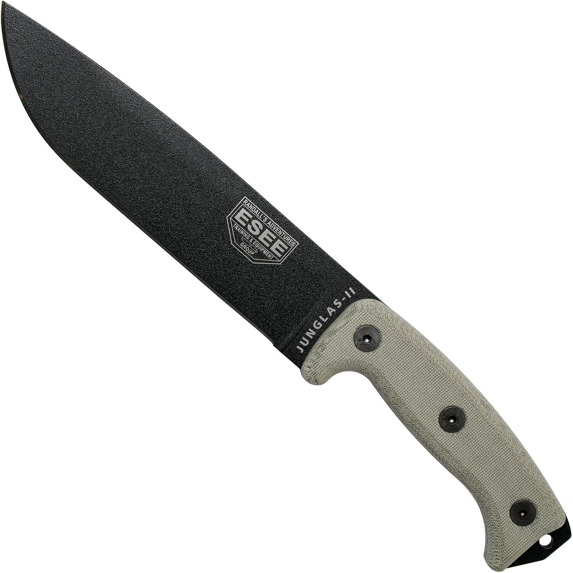 ESEE Knives Junglas 2 Desert Tan, EE-JUNGLAS-II Kydex-Scheide