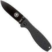 Nóż składany ESEE Knives Zancudo D2 Black, BRKR2B