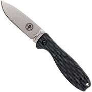 Nóż składany ESEE Knives Zancudo D2 Black-Stonewashed, BRKR2