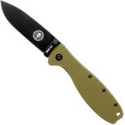 Nóż składany ESEE Knives Zancudo D2 OD-Green-Black, BRKR2ODB