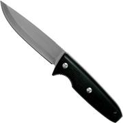 EKA Nordic W12, G10, negro, 714302 cuchillo de exterior