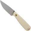 Brisa Necker 70, 007 Flat Ivory Micarta, couteau de cou