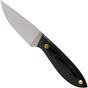 Image for Brisa Bobtail 80, 035-L Flat Black Micarta, neck knife