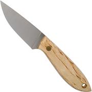 Brisa Bobtail 80, 037-L Flat Curly Birch, couteau de chasse