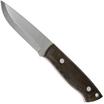 Brisa Trapper 95 - N690Co Scandi - Green Canvas Micarta - 2017 - bushcraftmes