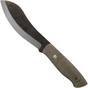 Image for Brisa Nessmuk 125 Green Canvas Micarta 32088 outdoor knife