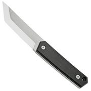 Brisa Kwaiken 90, M390 Scandi Tanto, Ebony, fixed knife