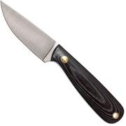 Brisa Necker 70, black micarta, fodero in pelle 9803