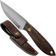 Image pour Brisa Bobtail 80 bison micarta handle, 12C27 Scandi, Multicarry sheath 9954
