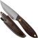 Afbeelding voor Brisa Bobtail 80 bison micarta handle, 12C27 scandi, lederen sheath 9955