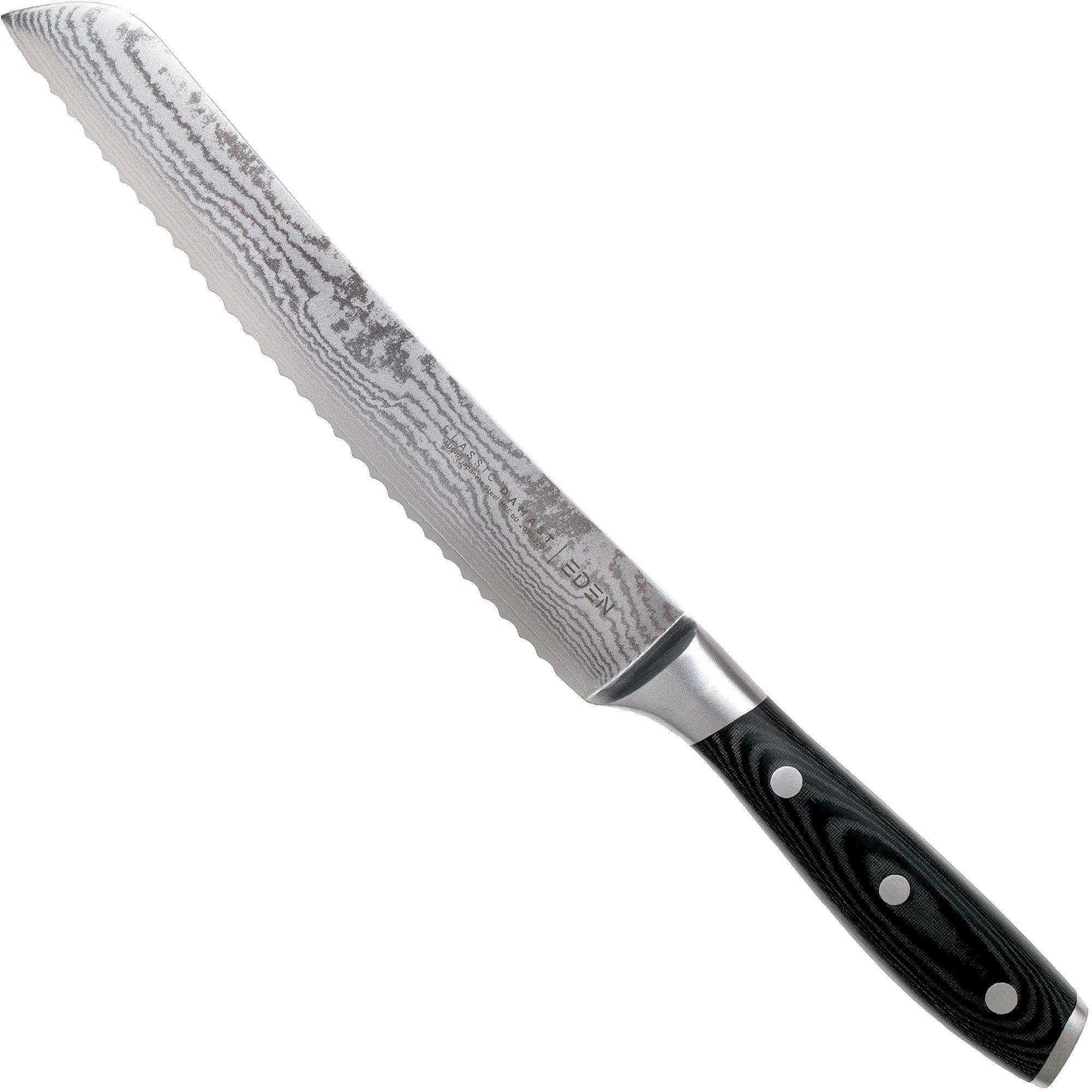 KAI Wasabi Black Brotmesser – 23 Cm Klinge, Schwarzer Griff, Rostfreier Edelstahl
