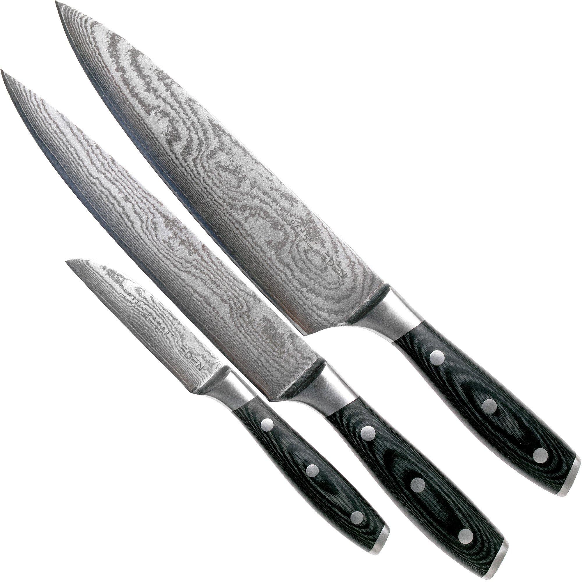 Coffret Cuisine Couteaux et Éplucheur 9 Pièces - Ustensiles de Cuisine  Kitchen Knife Set Goris LB0060 - Sodishop