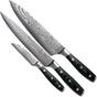 Afbeelding voor Eden Classic Damast 2030-S01, 3-delige messenset