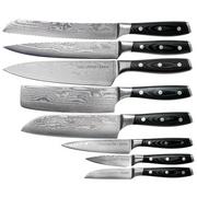 Eden Classic Damast set de 8 couteaux