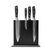 Eden Classic Damast 2030-S09, set de 5 couteaux avec bloc à couteaux aimanté