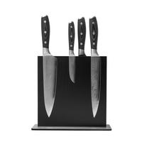 Bild für Eden Classic Damast 2030-S09, 5-teiliges Messerset mit magnetischem Messerblock