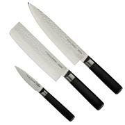 Eden Hammered Damast 2031-S02, 3-piece kitchen knife set