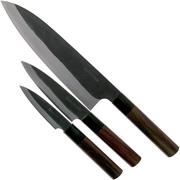 Eden Kanso Aogami conjunto de facas 3-peças (faca de chef 23cm)