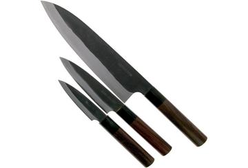 Eden Kanso Aogami 3-piece knife set