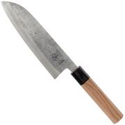 Eden Dento Santoku 16.5 cm, acciaio Aogami