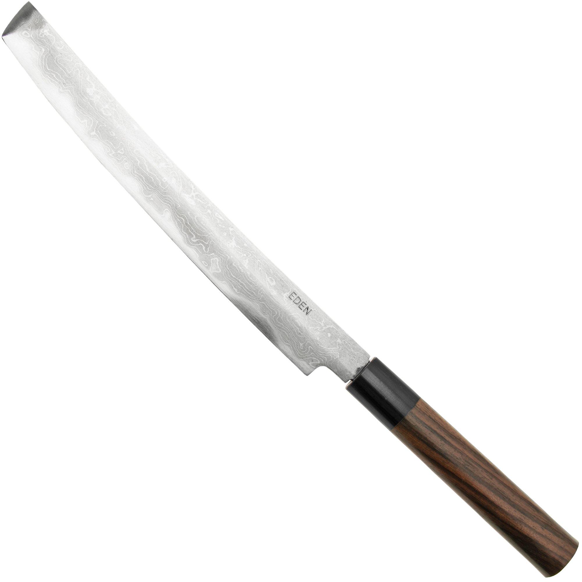 Nóż ryoba Eden Takobiki, czerwone drewno sandałowe, 24 cm