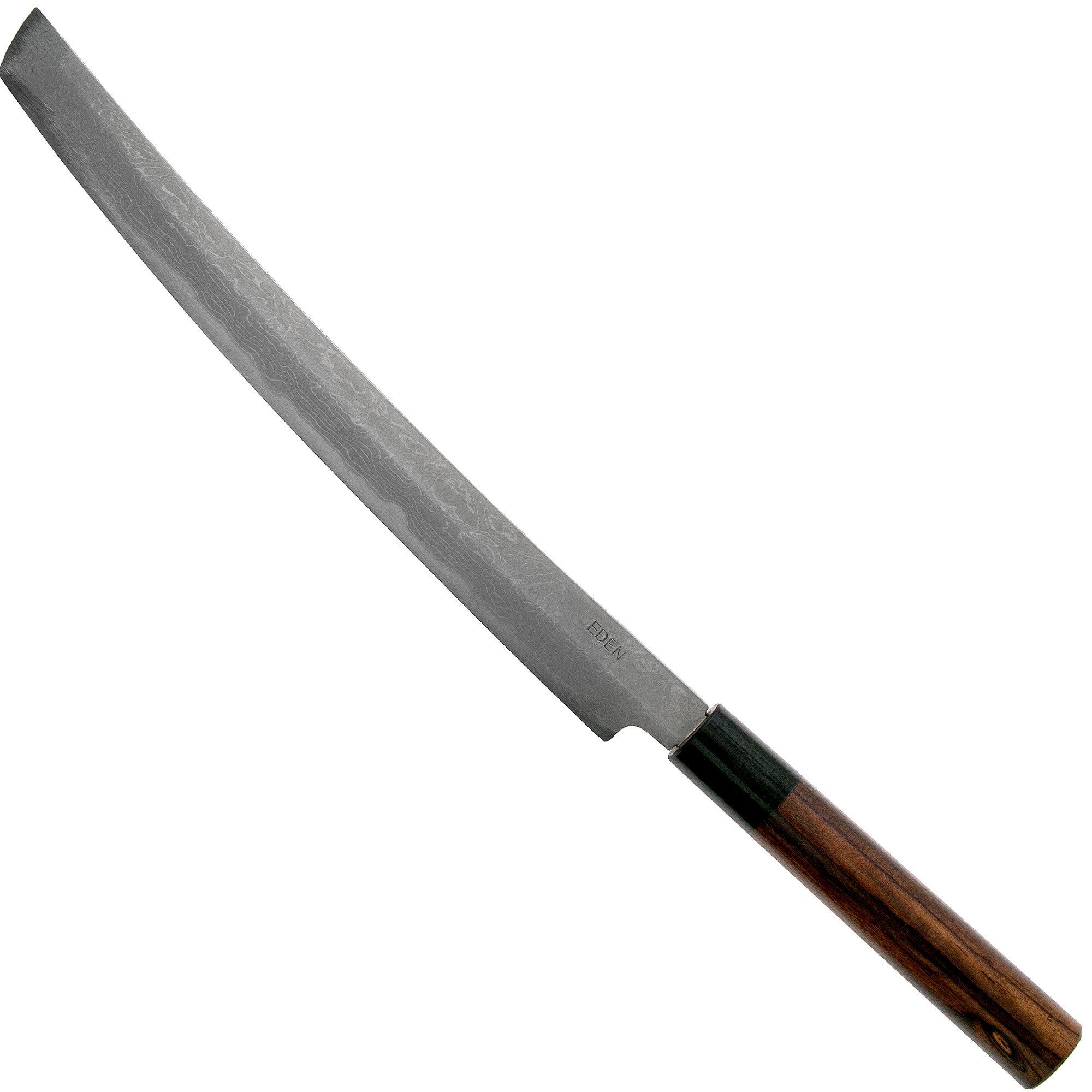 Eden Takobiki Ryoba 27 cm, red sandalwood