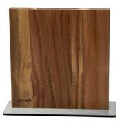 Eden Magnetic Knife Block EQB101 blocco magnetico portacoltelli in legno di acacia
