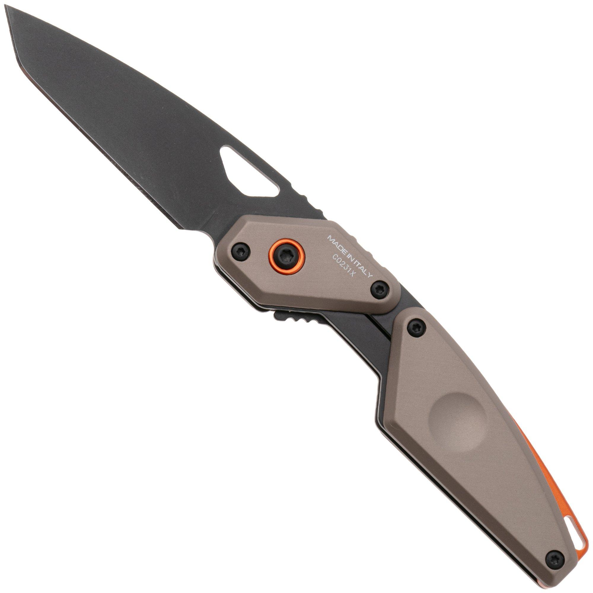Extrema Ratio Aero 04.1000.0180/NIT/BLK/A3/A10, Nitrogen, Mud Orange Aluminium, zakmes