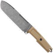 Afbeelding voor Extrema Ratio Ontos II Expeditions 04.1000.0122/EXP, Darkwashed Böhler N690, Desert Tan Forprene, vaststaand mes