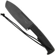 Afbeelding voor Extrema Ratio Selvans 04.1000.0129/S6/BLK-BLK, Black Böhler S600, Black Forprene, survivalmes