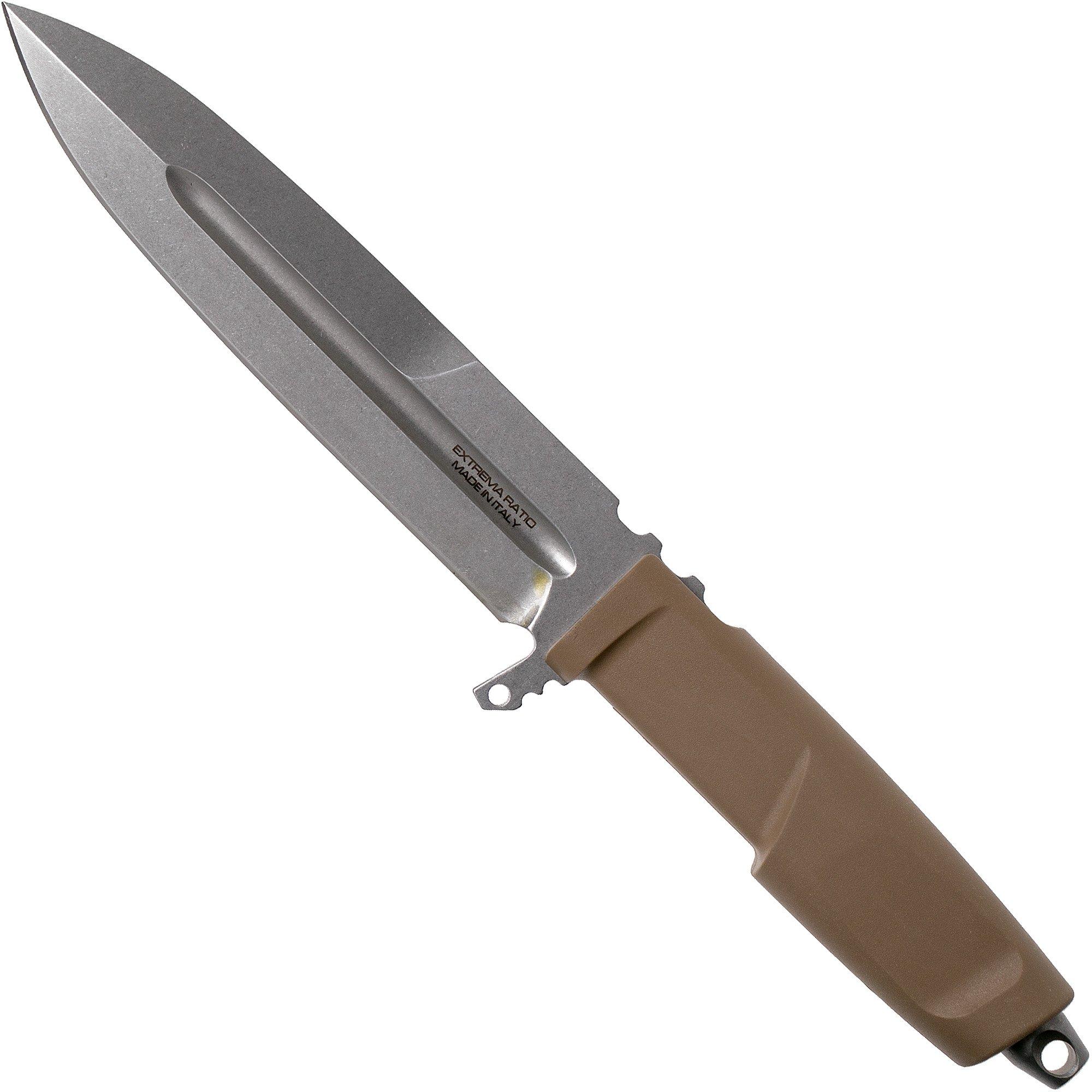 Extrema Ratio Contact, Desert Stonewashed 04.1000.0215/DW feststehendes Messer